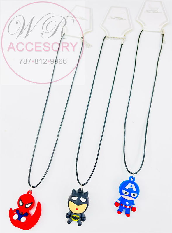 YNK-2225/ Collares Superhéroes 