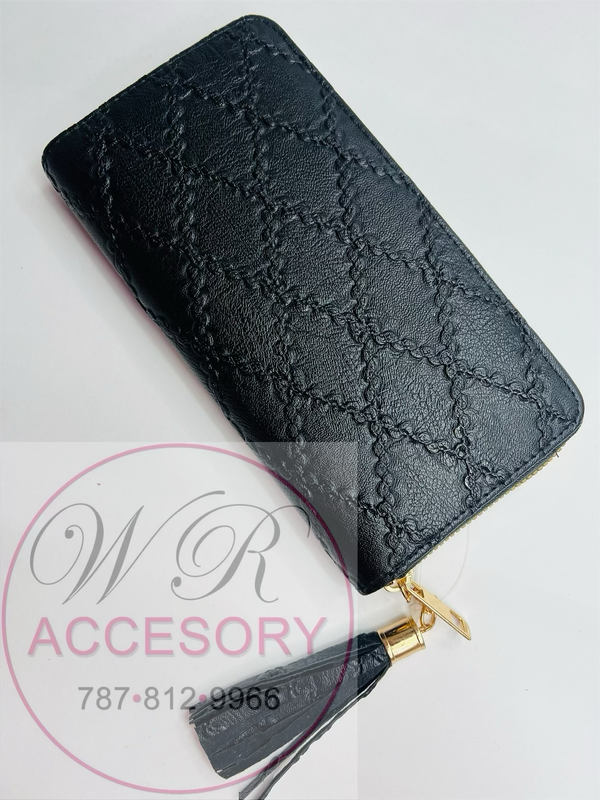 RBG-0389R5 Black Wallet de Dama