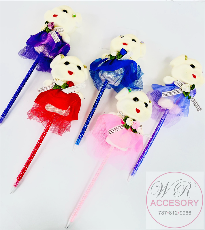 Bolígrafos de oso 6pcs 