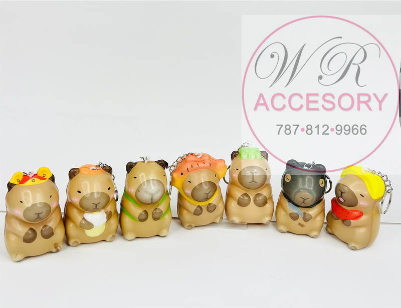 KNV-9324 llaveros capybara