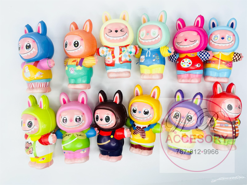 SNT-2277 la bubu squishy doll 12 pcs