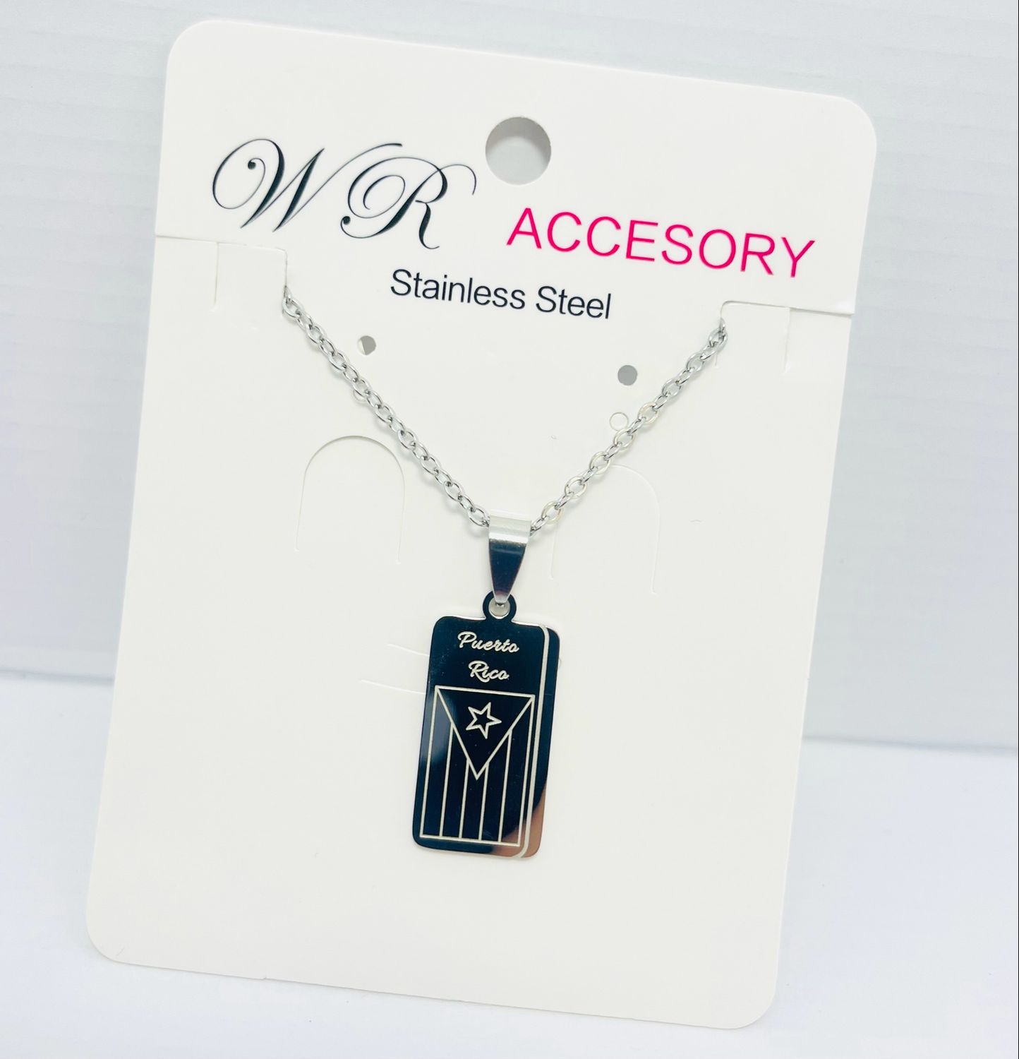 Cadena Stainlees Steel #1068 bandera 