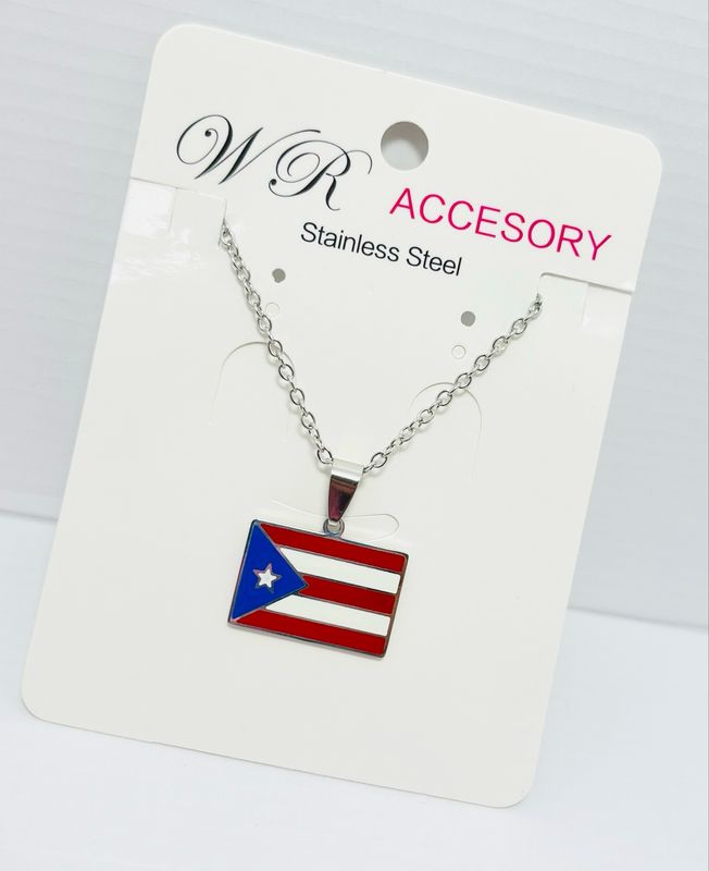 Cadena stainless steel #1064 bandera