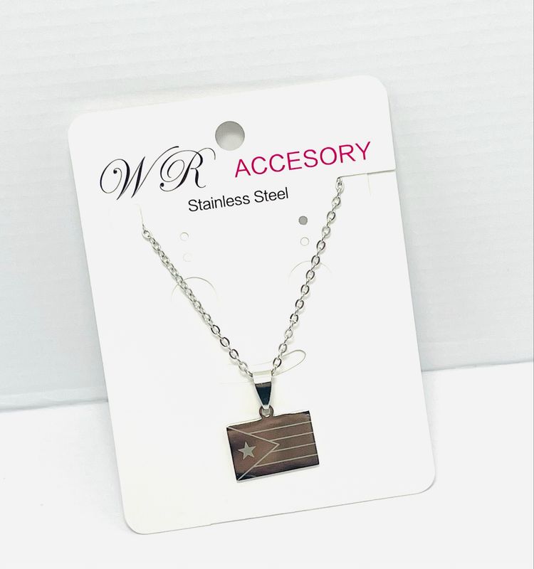 Cadena stainless steel #1081 bandera 