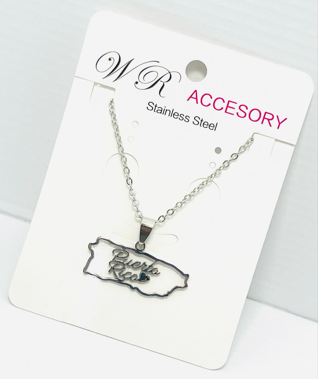 Cadena stainless steel #1079 Puerto Rico 