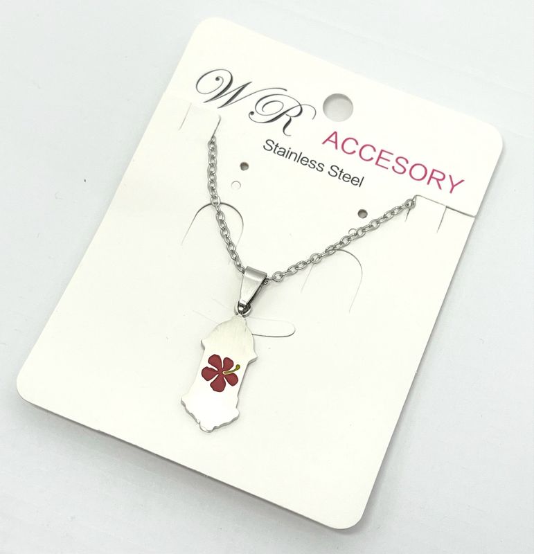 Cadena Stainlees Steel #1088 garita amapola 