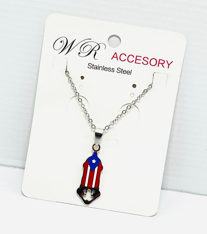 Cadena stainless steel #1093 garita coquí 