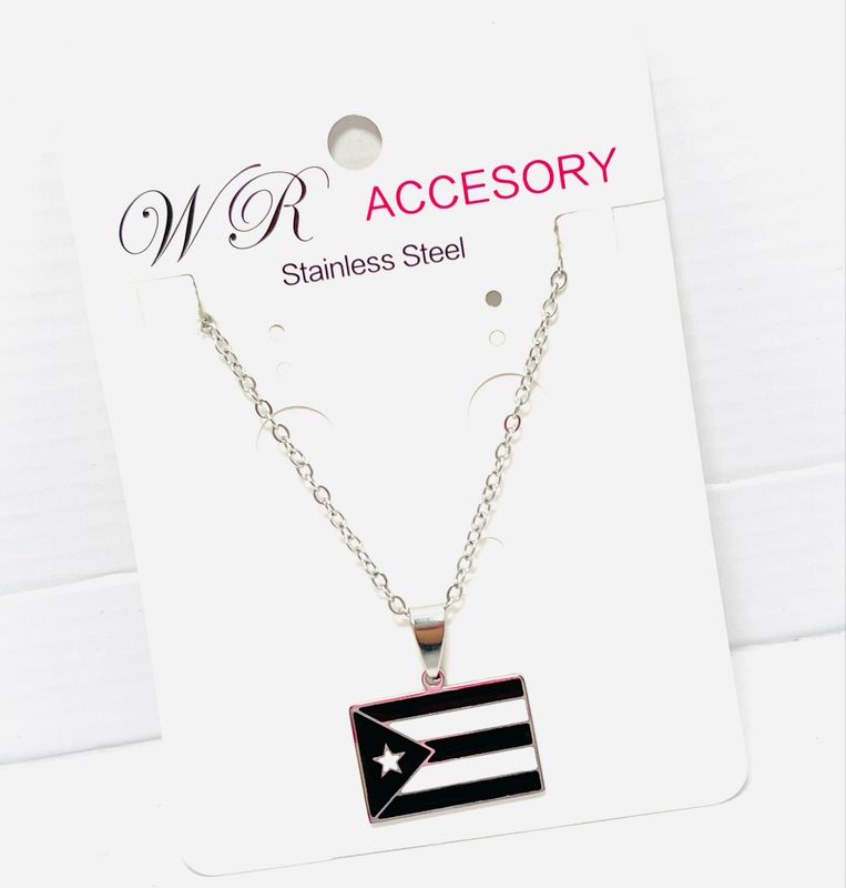 Cadena stainless steel #1097 bandera 