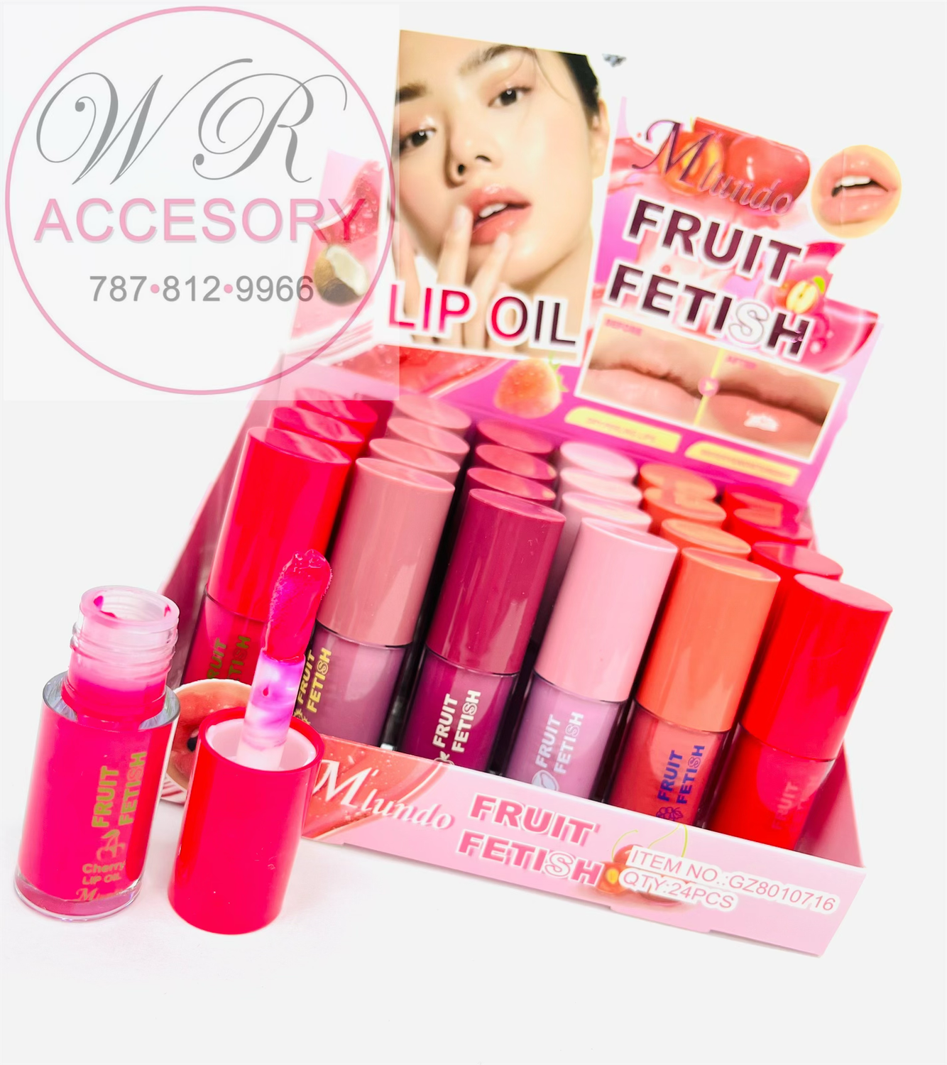 RCS-0690 Lip Oil 24 pcs