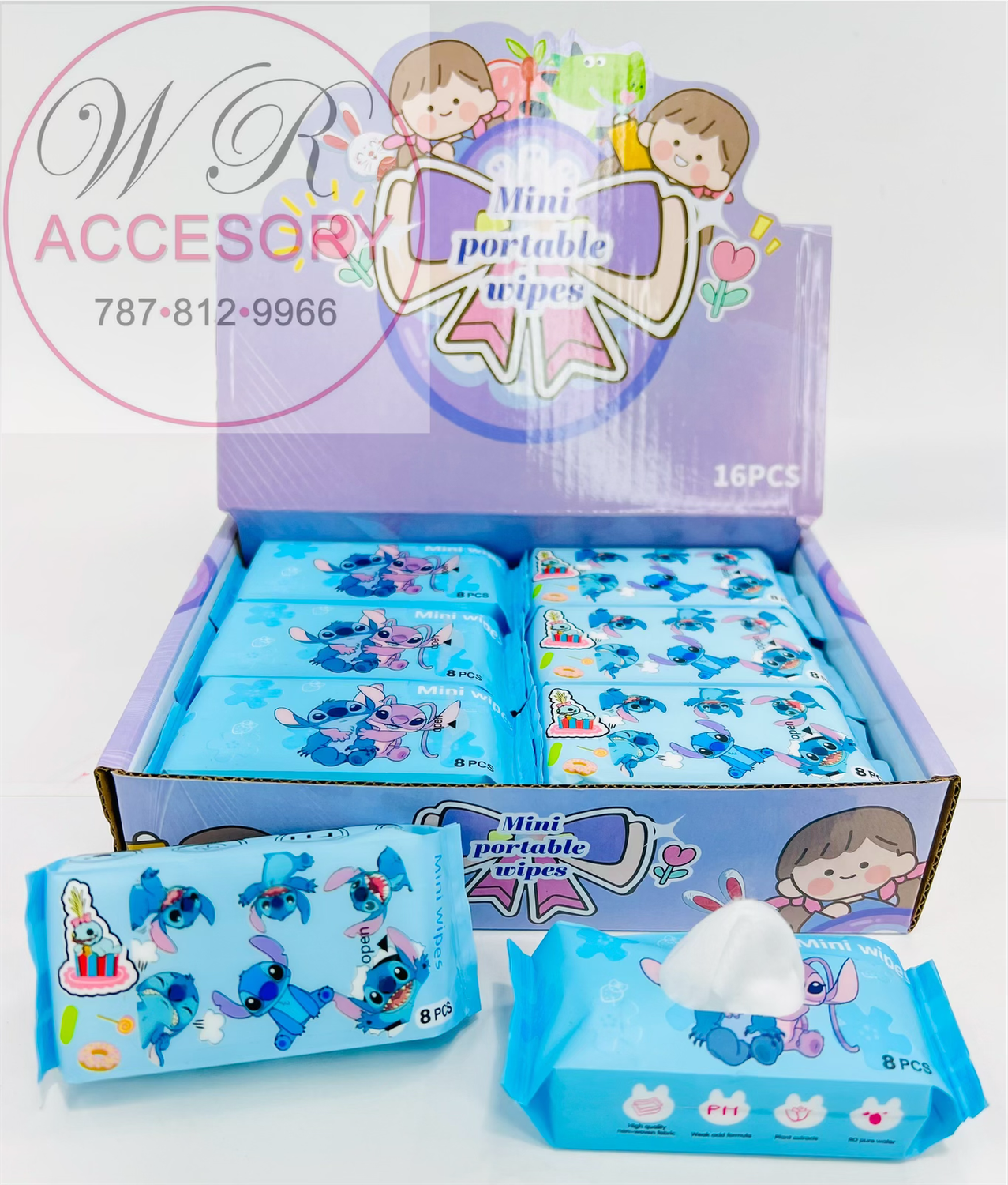 RCS-0753 Mini Wipes 16 pcs