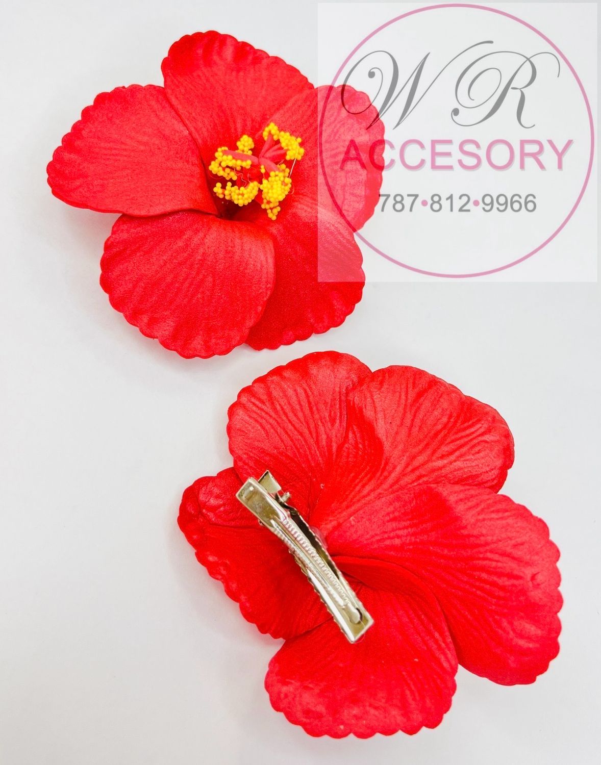 RCP-0827RED Flor Amapola 12pcs