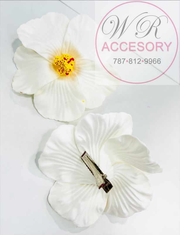 24630-1 Flor Amapola Blanca 24Pcs