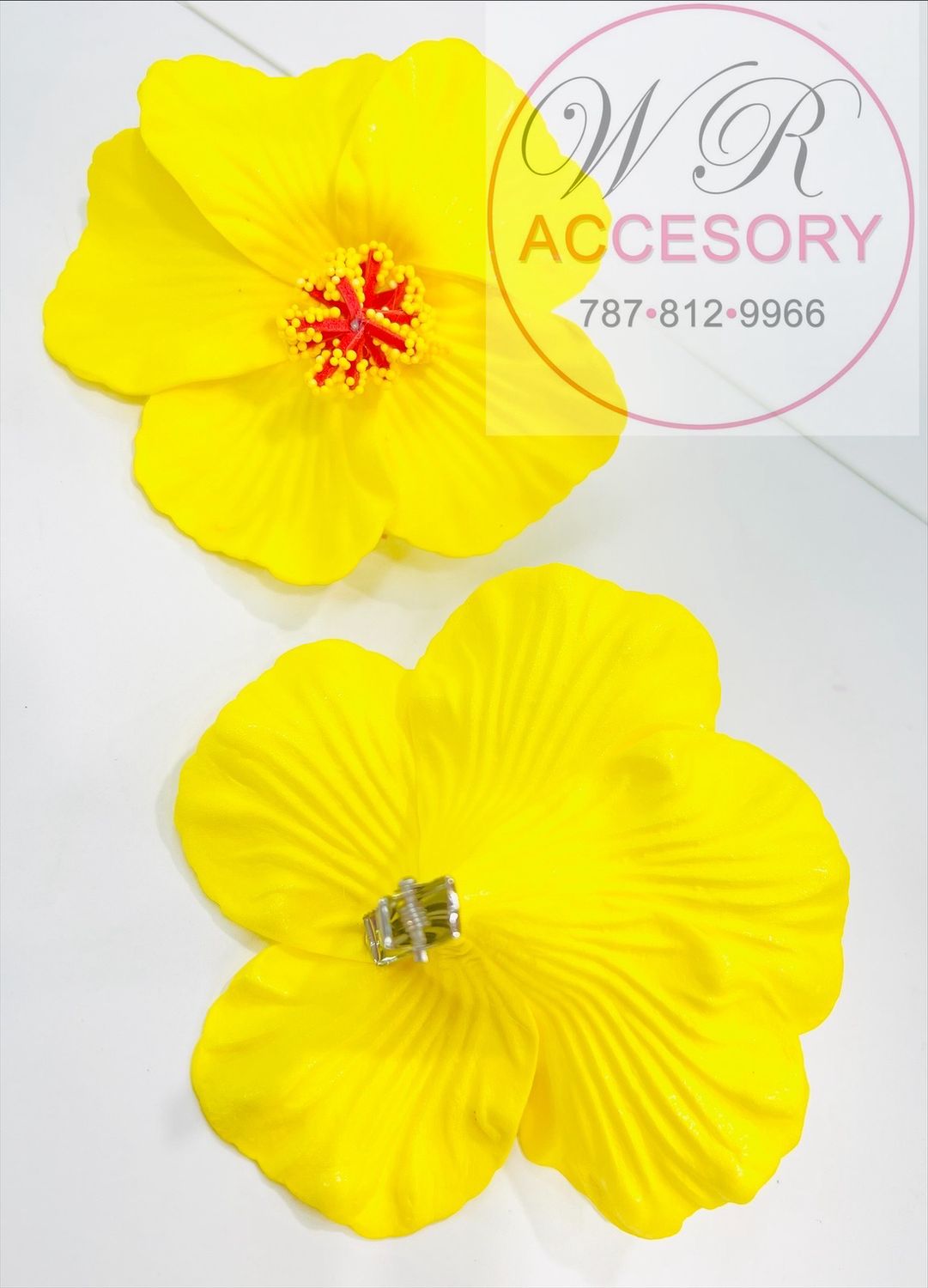 24629-5 Flor Amapola Amarilla 24Pcs