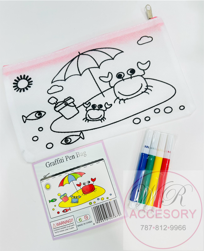 ETC-3146 Graffiti Pen Bag 12 pcs