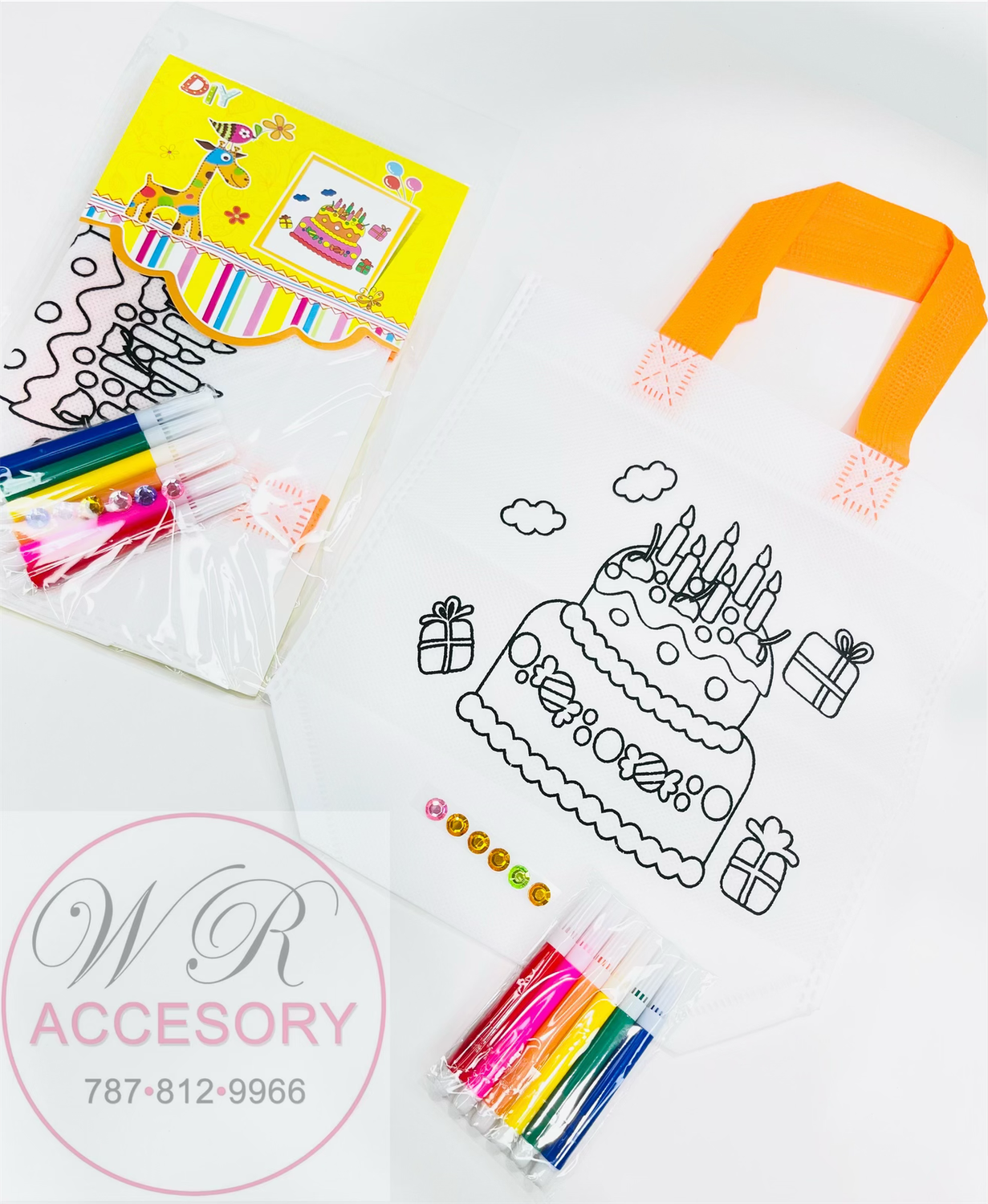 ETC-3188 Bolso para Colorear 12 pcs