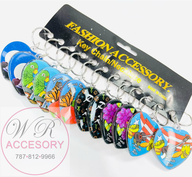 21221-4 Llaveros Corazón PR