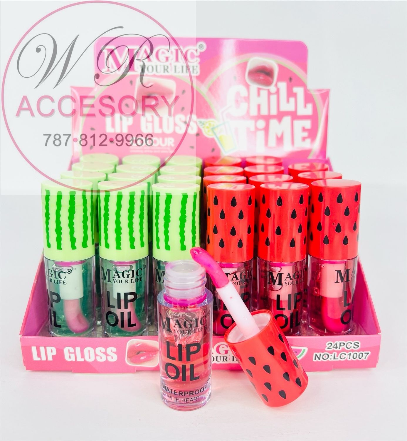 RCS-0801 Lip Gloss 24 pcs