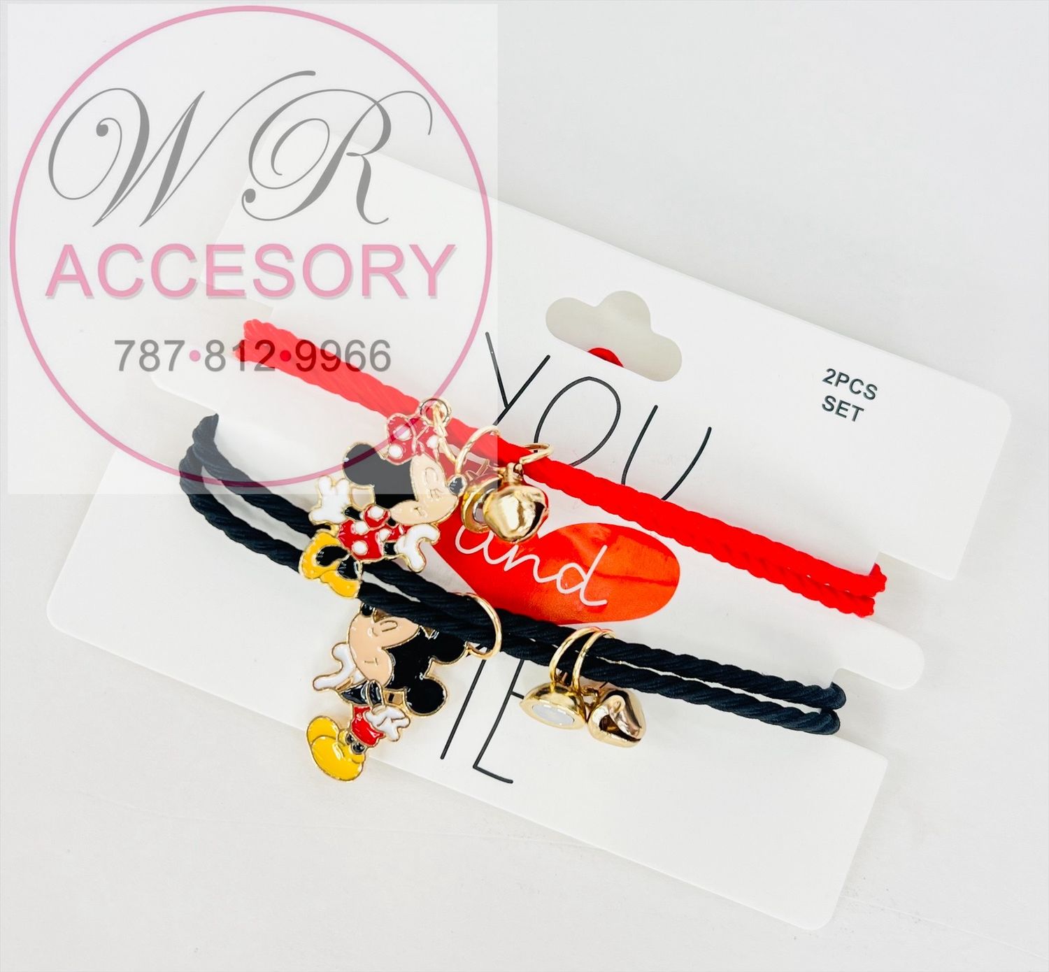 RBT-2256R 2pcs set Pulseras 