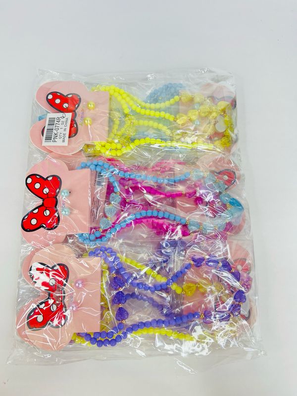 PNK-0774R Collares y pulseras 