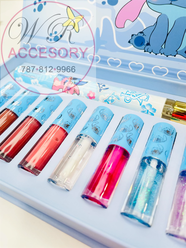 ANV-1004 1 Perfume &amp; 8 mini Lip Gloss
