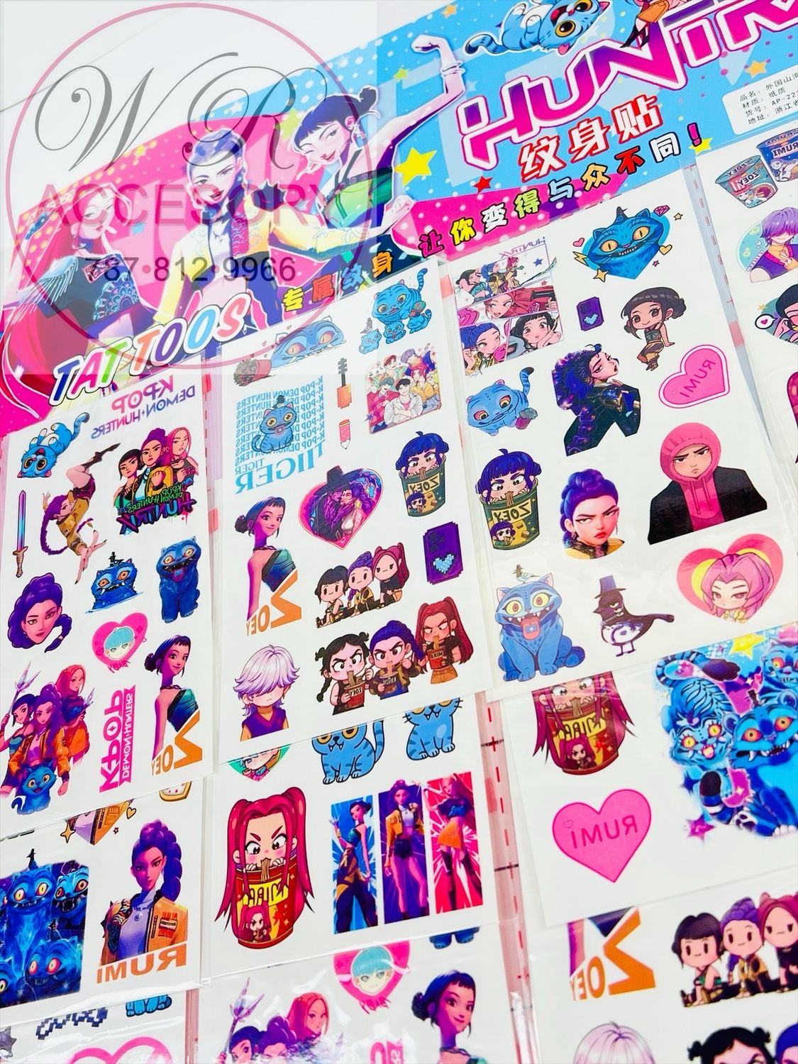 SNT-2532 20pcs Tattoos Kpop