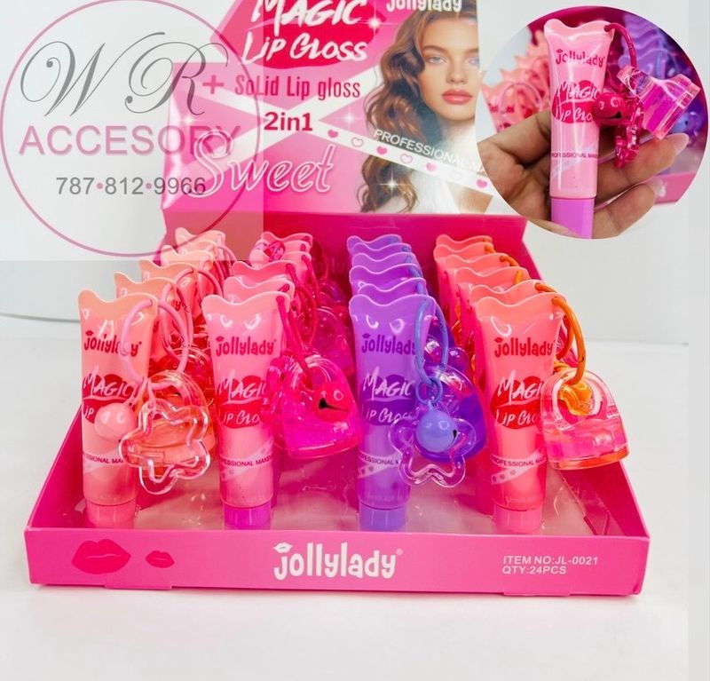 RCS-0735 24Pcs  Lip Gloss &amp; Lip Balm