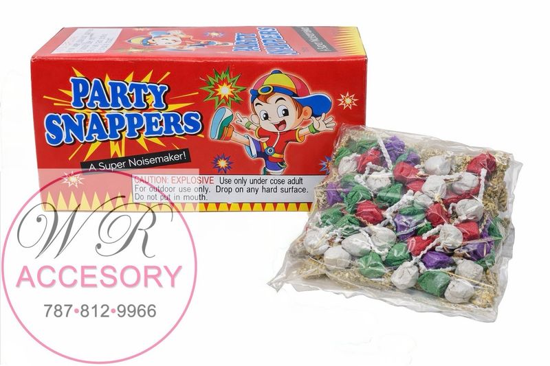 Party Snappers 1 Box, 50 pcs (Garbanzos)