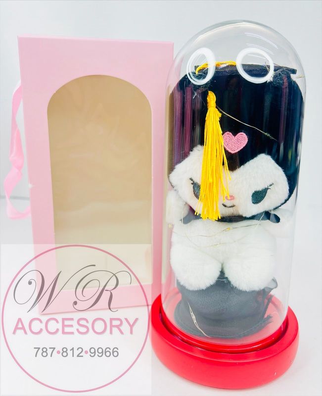 LP-704 1pcs Domo de cristal grad. Kitty &amp; Friends