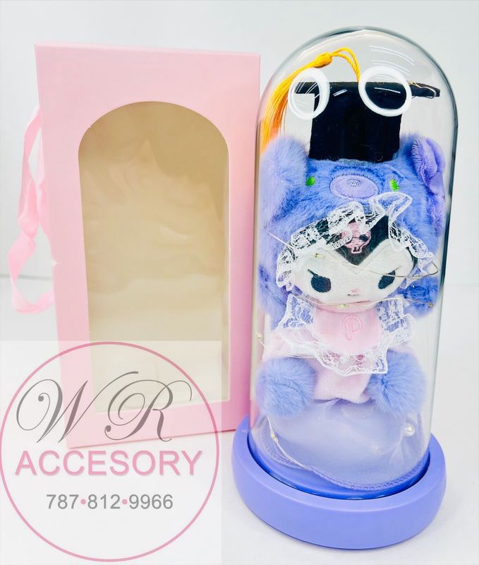 LP-704 1pcs Domo de cristal grad. kitty &amp; Friends