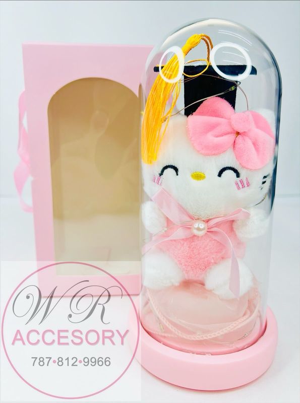 LP-704 1pcs Domo de cristal grad. Kitty