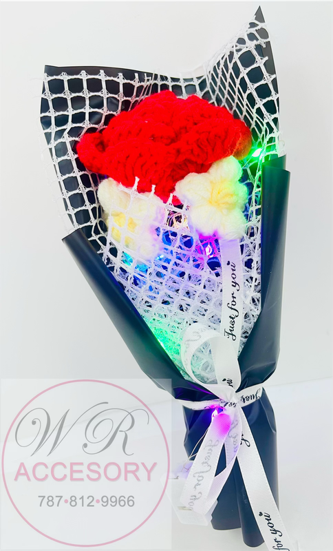 SLP-7580 1pcs Flower bouquet Black
