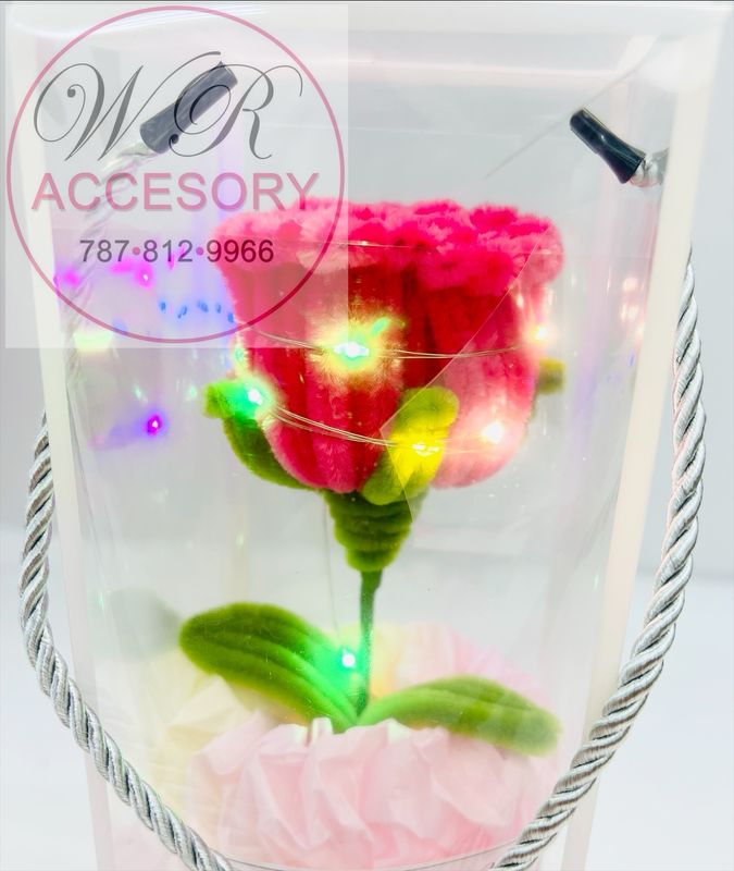 SLP-7575 1PCS 1 Flower Pink