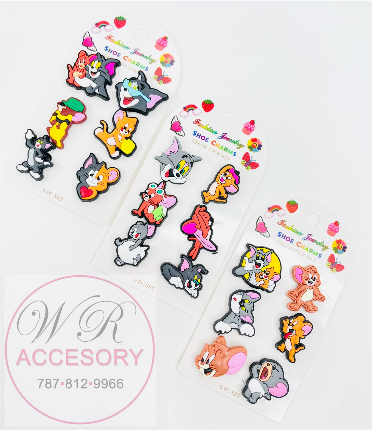 YNV-1596 shoe Charms 12Pcs 