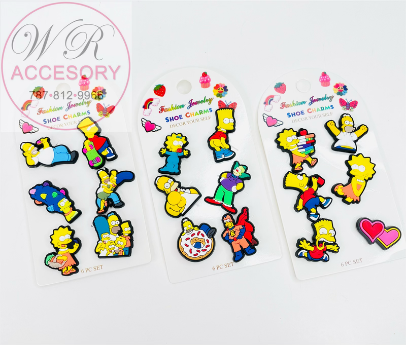YNV-1603 Shoe charms 12Pcs 