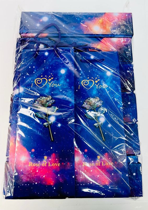 TQY-6707KY Galaxy Rose Stand 6 pcs