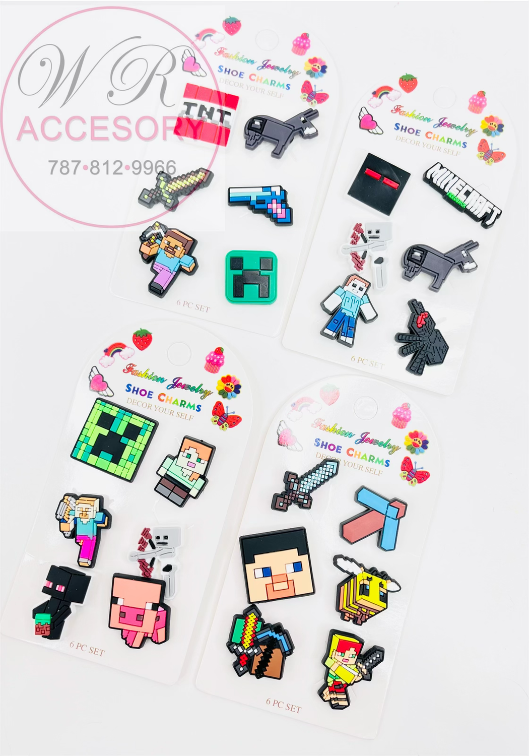 YNV-1602 Charms para Crocs