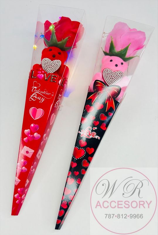 SLP-7564 Flor osito 12Pcs 