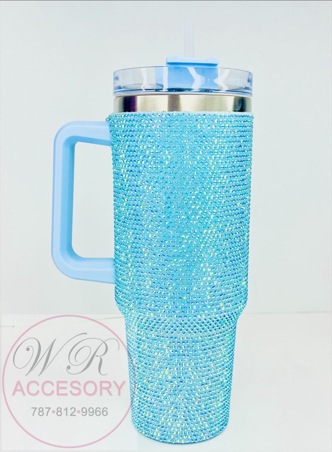 SBZ-7543 termo azul con brillo 1PCS 