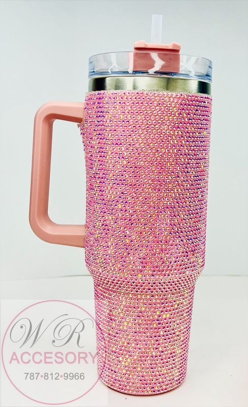 SBZ-7543 termo rosa con brillo 1PCS 
