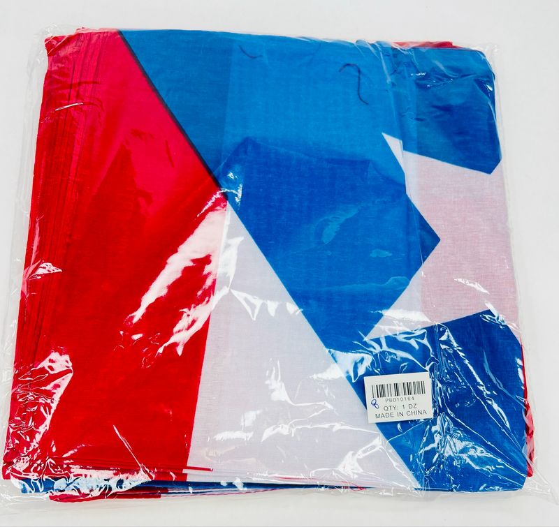 PBD10164 Pañuelos bandera 12Pcs 