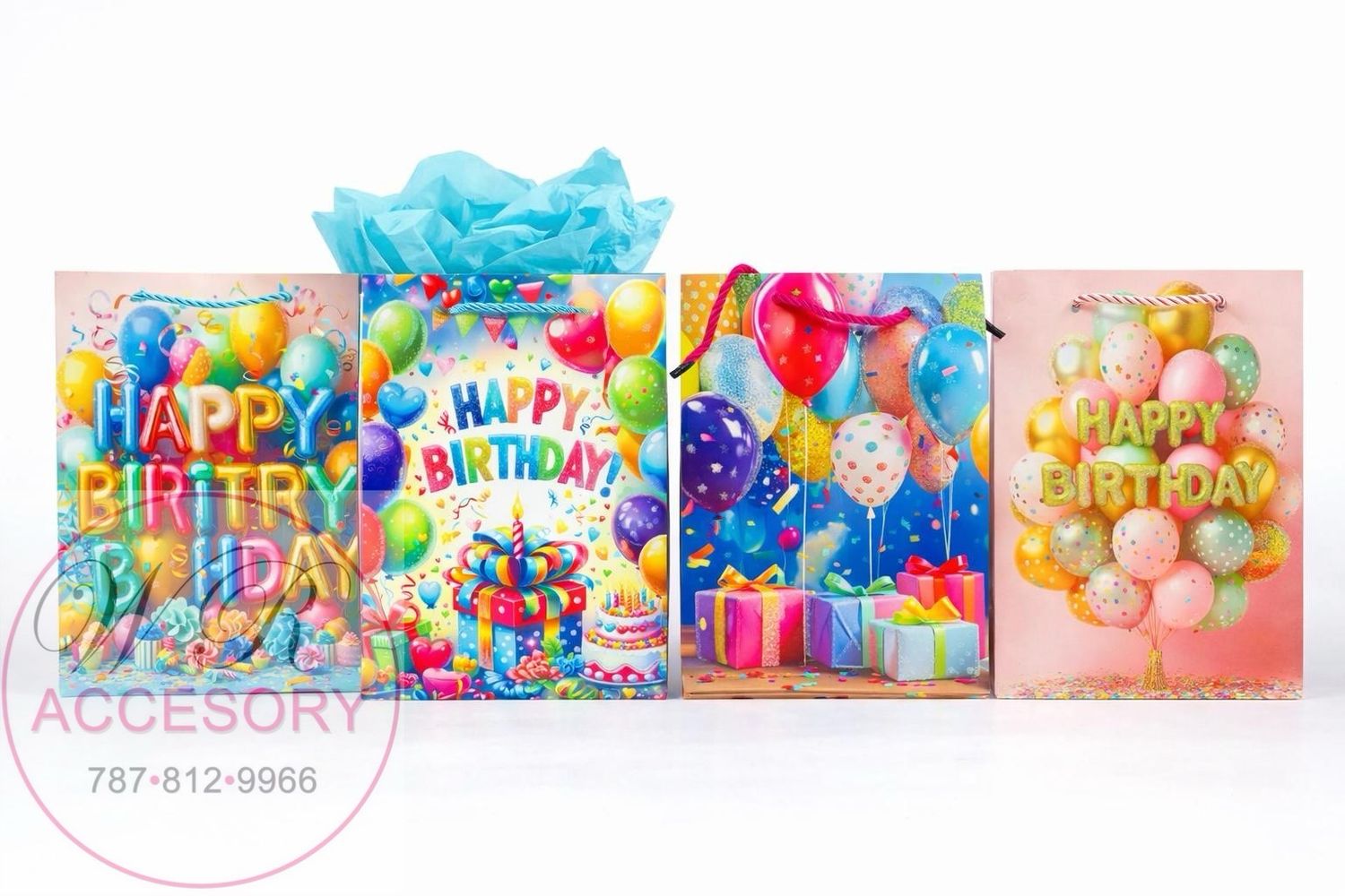 SSB-0594L Bolsas de Regalo 12 pcs