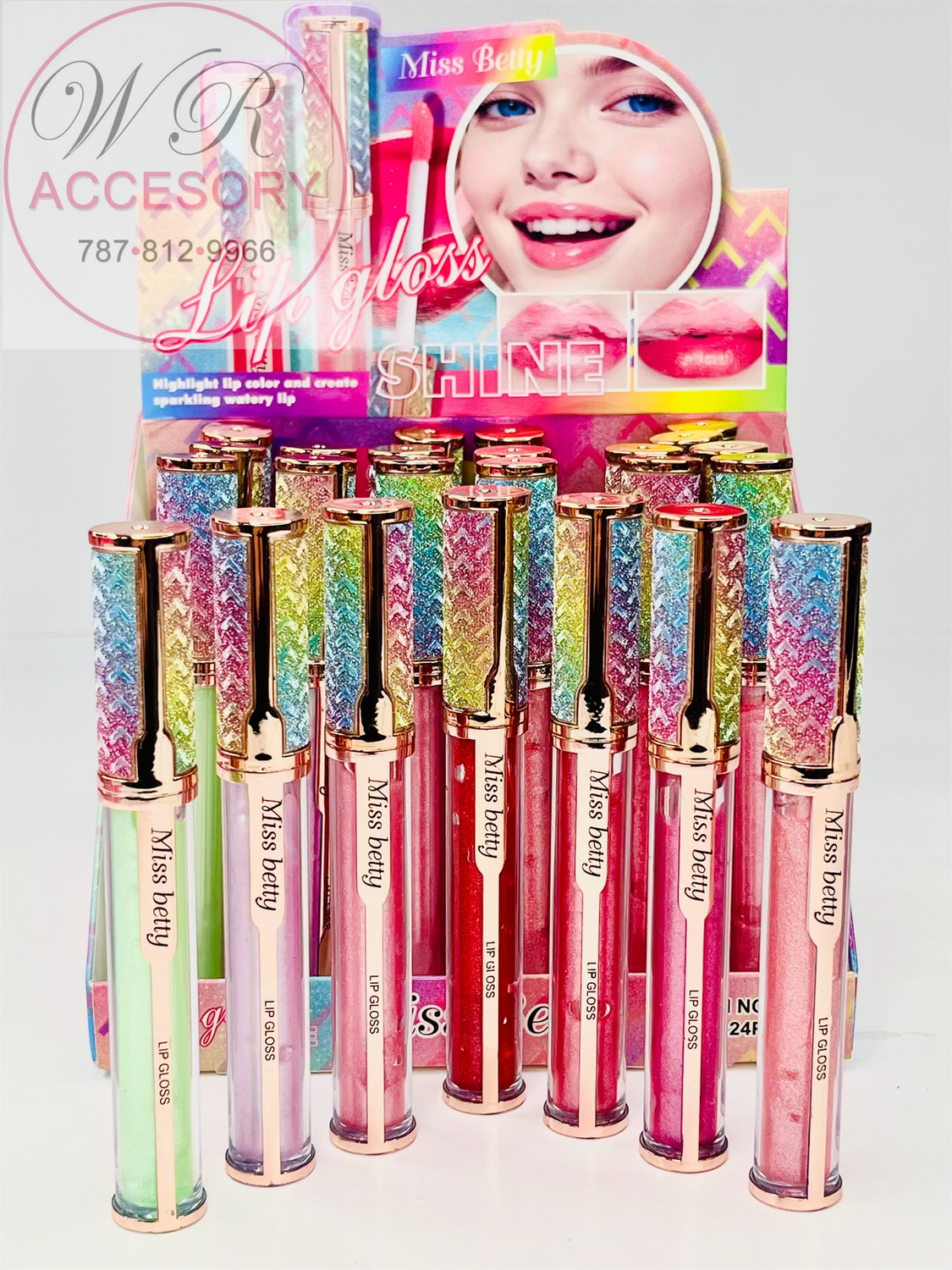 RCS-0847 lip gloss 24pcs 