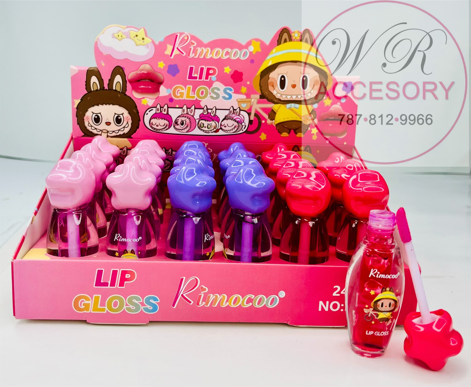 RCS-0592 lip gloss 24pcs 