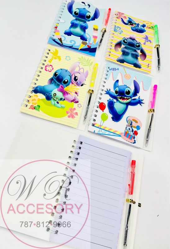 KNV-8332 libretas mini + bolígrafos 12Pcs