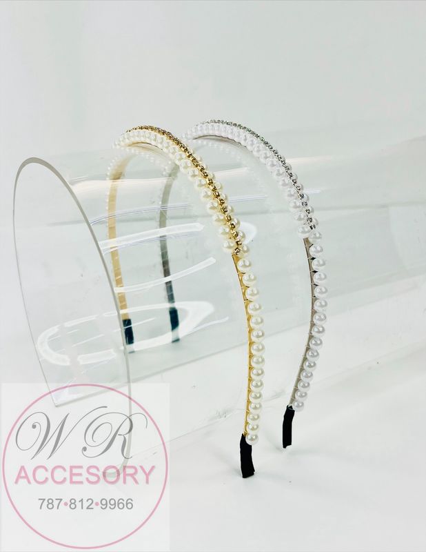 RHB-0435GS Diademas 12pcs 