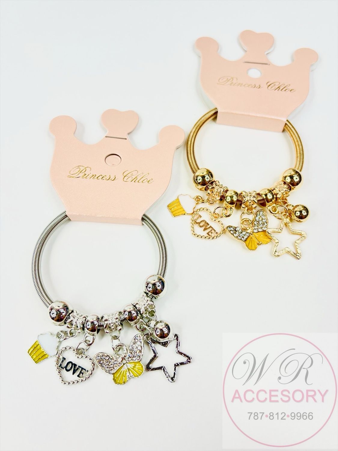 RBT-2388R pulseras niñas 12pcs 