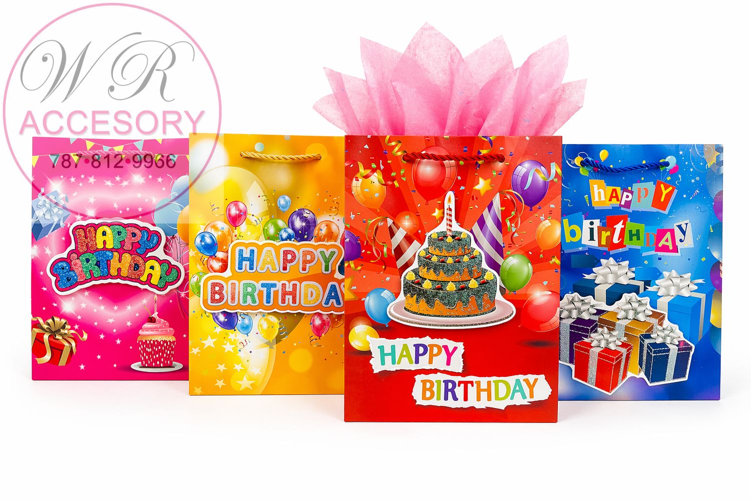 SSB-0598S Bolsas de Regalo 12 pcs 