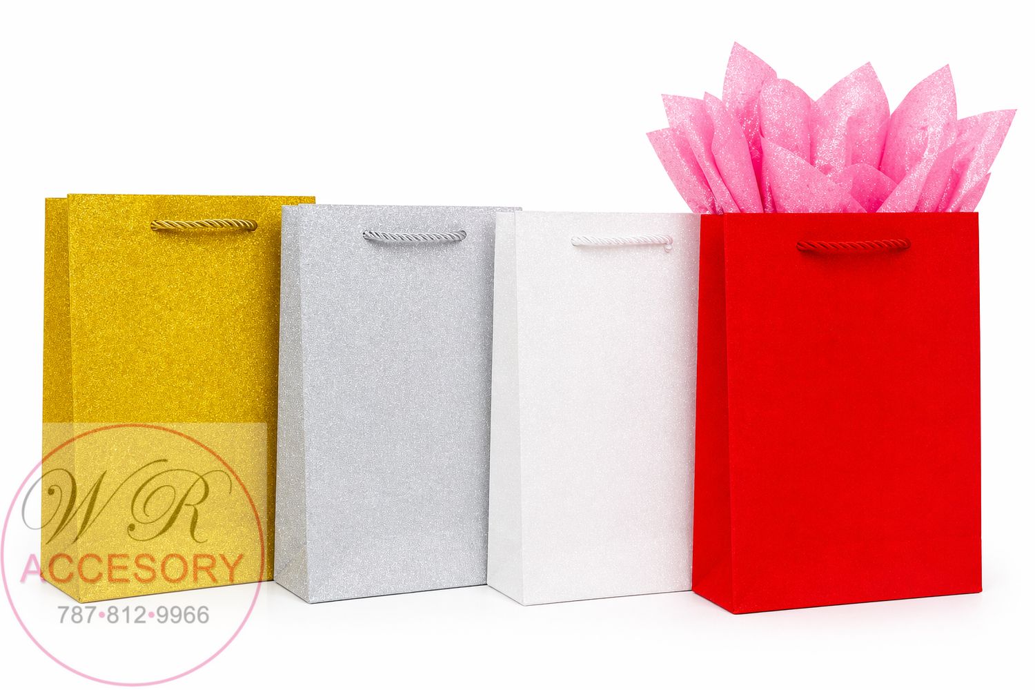 SSB-0604S Bolsas de Regalo Brillo 12 pcs