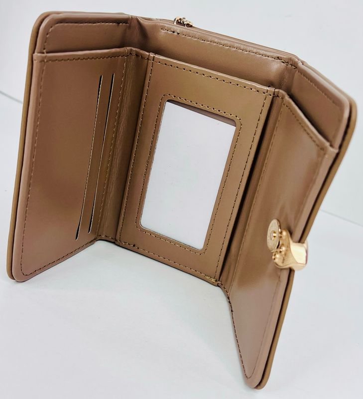 W2440 TAUPE wallet de dama