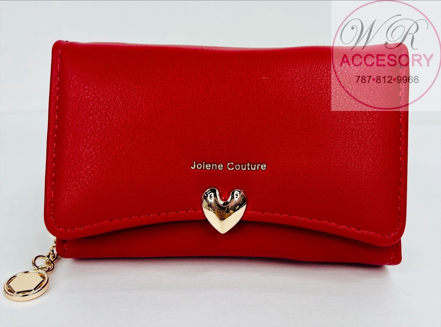 W2440 RED wallet de Dama 